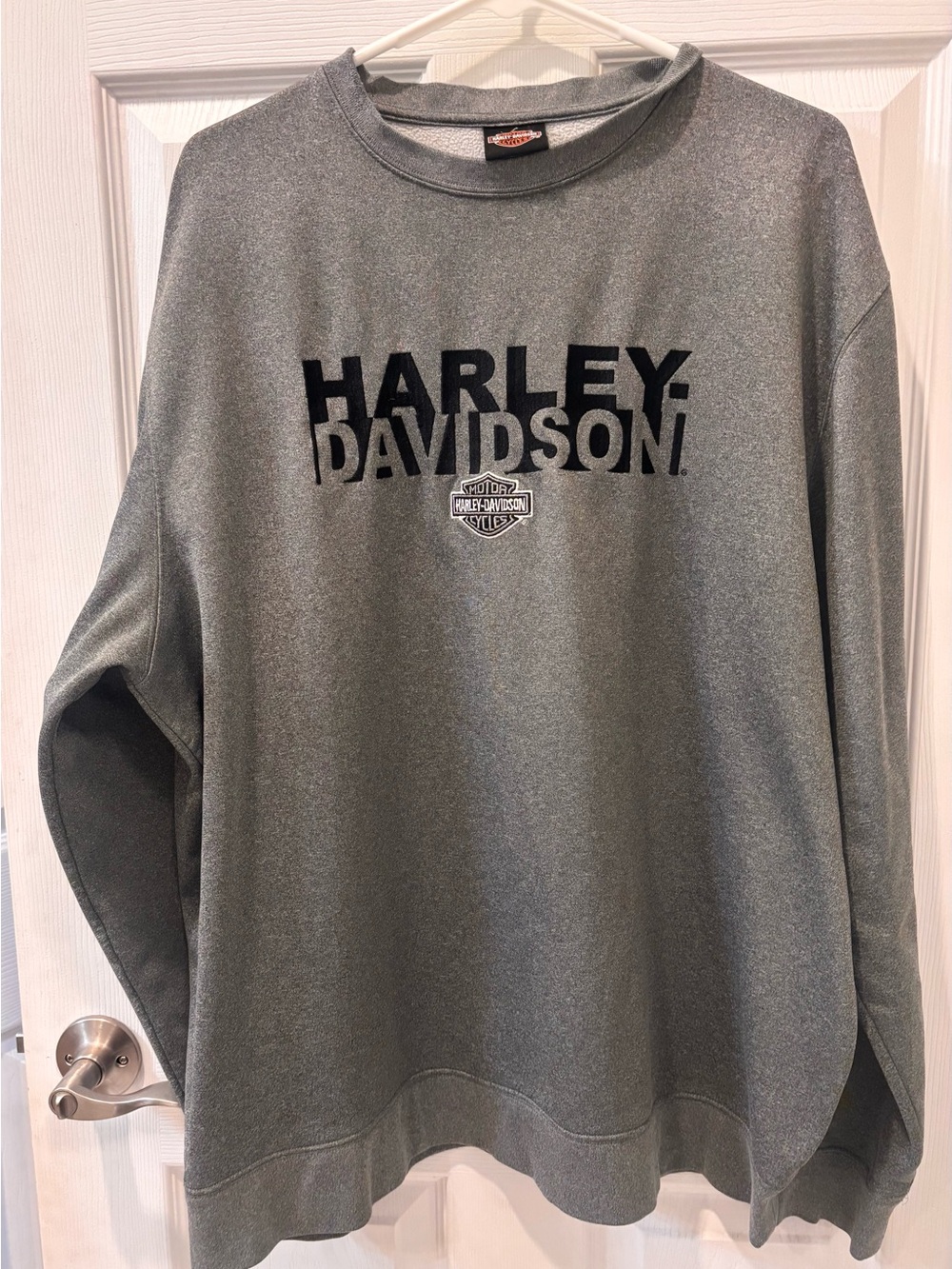 Harley-Davidson Gray Crewneck Sweatshirt